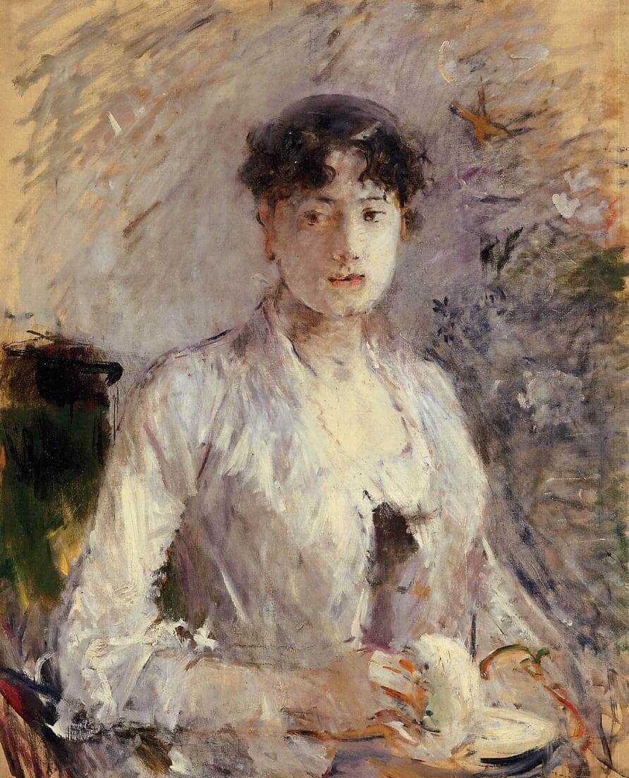 “Mladá žena v Mauve” od Berthe Morisot
